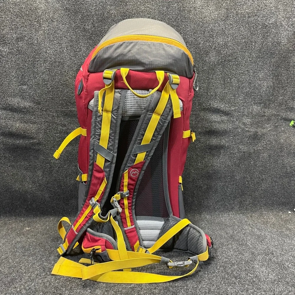 Magellan Outdoors 157542 Red/Grey 40L Technical Frame‎ Hiking Backpack Daypack